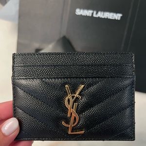 YSL card holder